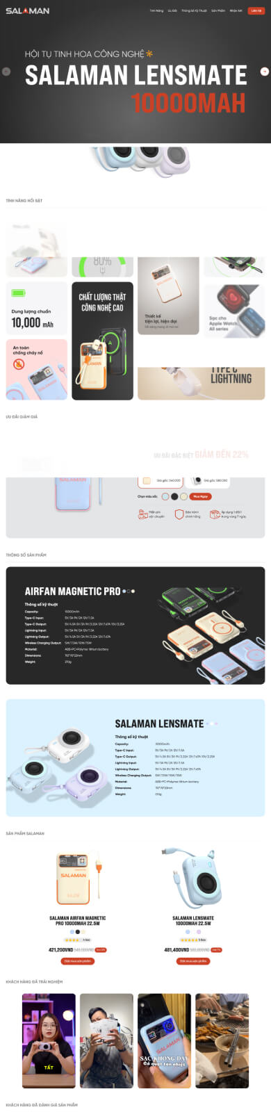 Dự án thiết kế website 6