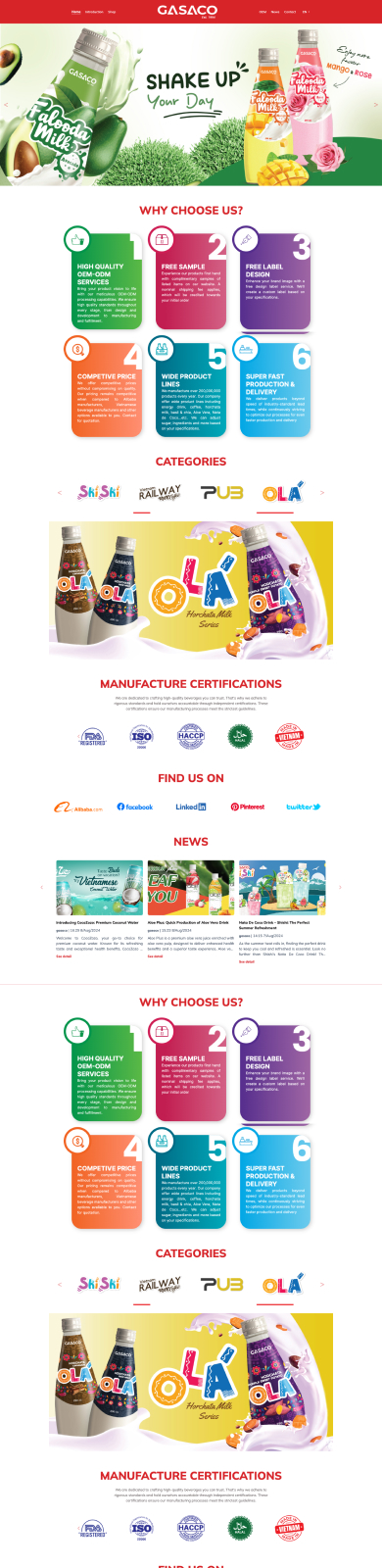 Dự án thiết kế website 9